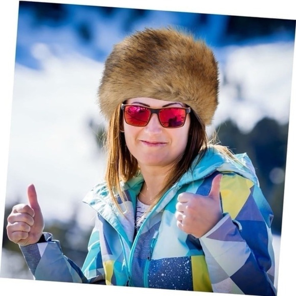 Fur Top Bald Cap Cowgirl Fur‎ Hat for Women Knit Bucket Hats for Women Goth Brim